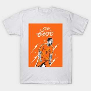 Gakpo #8 NTL 22 Football Celebration T-Shirt